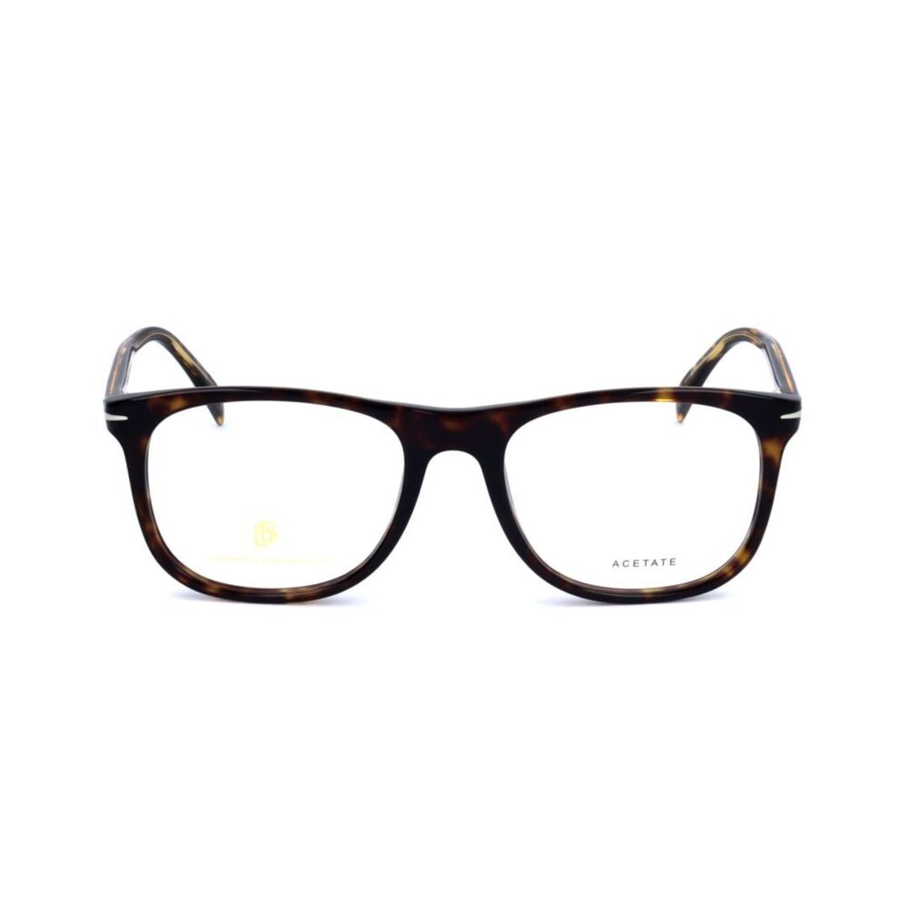 DAVID BECKHAM Db 1051 Classic Rectangular Tortoiseshell Frame Eyeglasses